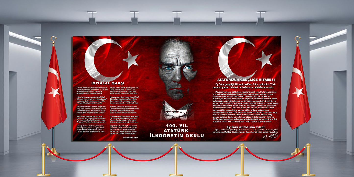 OKUL VE RESMİ KURUMLAR İÇİN ATATÜRK KÖŞESİ